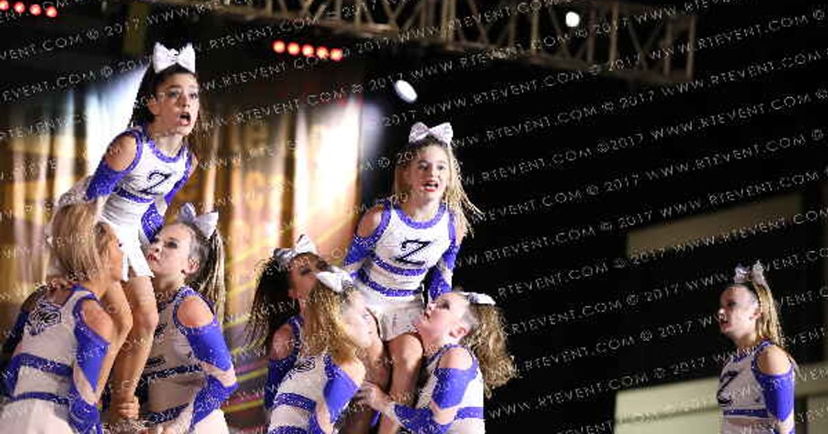 Zone Cheer All-Stars Platinum · All American