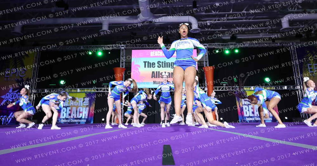 The Stingray Allstars Nova · ACDA Reach the Beach Ocean City Grand Nationals DIDII AllStar