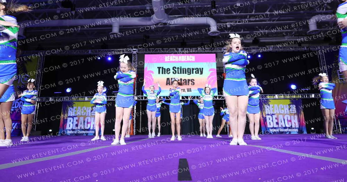 The Stingray Allstars GAMMA · ACDA Reach the Beach Ocean City Grand Nationals DIDII AllStar