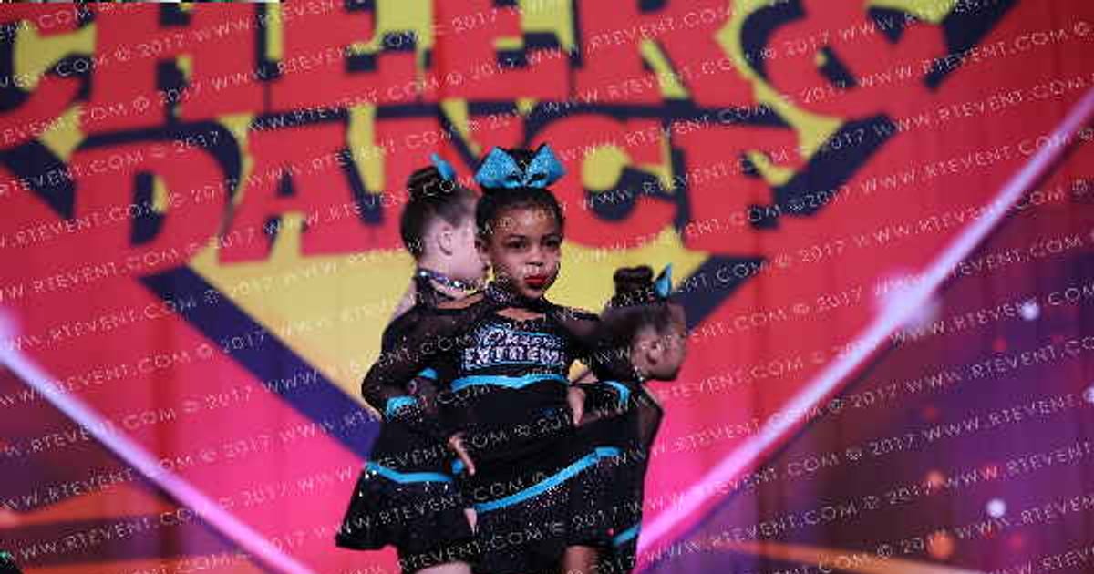 Cheer Extreme - Raleigh Tiny X Sharkies · Spirit Sports Battle at the Beach Myrtle Beach Nationals