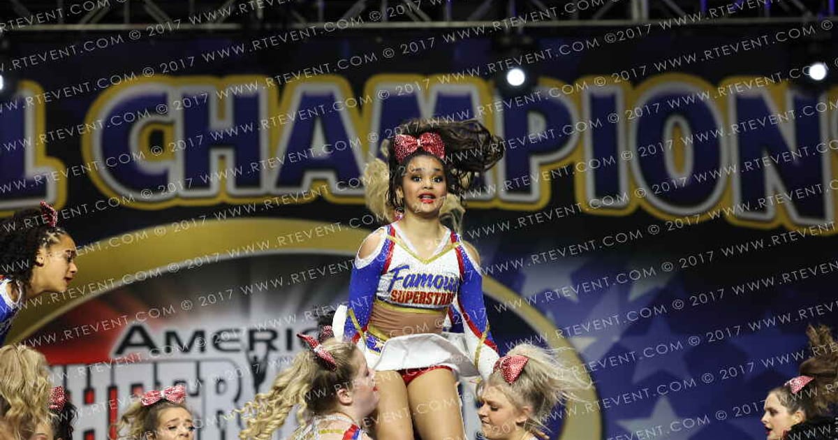 Famous Superstars JR. VANITY · American Cheer Power Columbus Grand Nationals