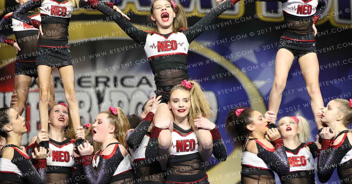 Northeast Ohio All Stars Charm · American Cheer Power Columbus Grand Nationals