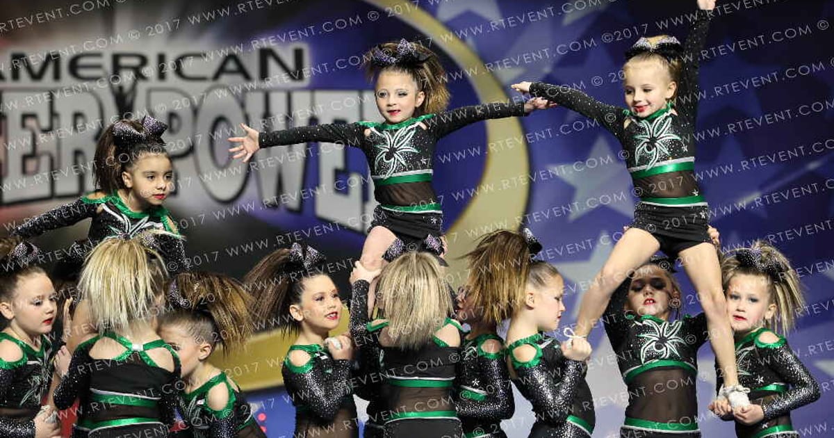 Pittsburgh Poison All Stars Itsy Bitsies · American Cheer Power Columbus Grand Nationals