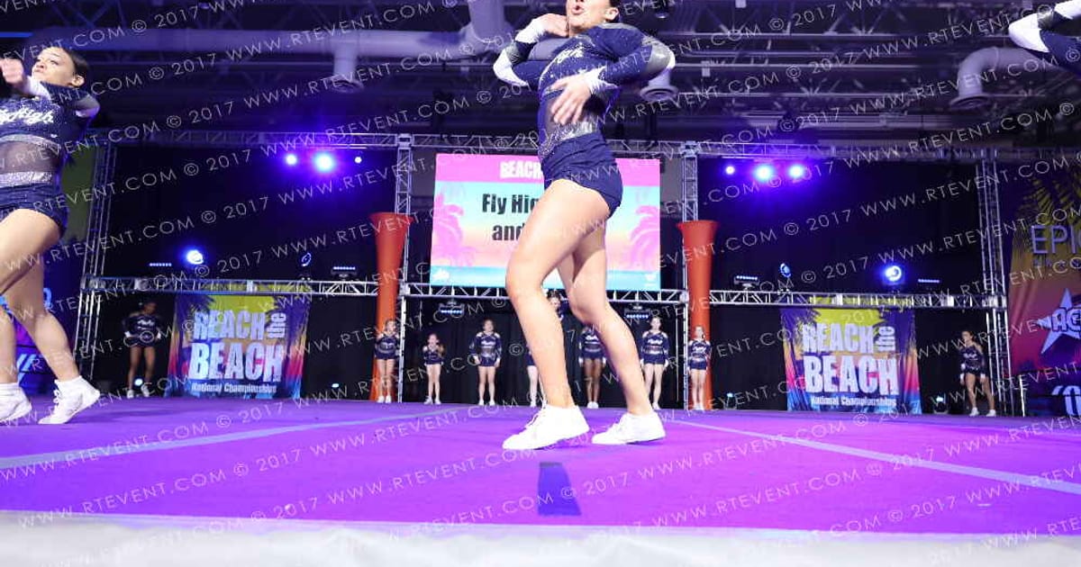 Fly High Cheer and Tumble Falcons · ACDA Reach the Beach Ocean City Grand Nationals DIDII AllStar