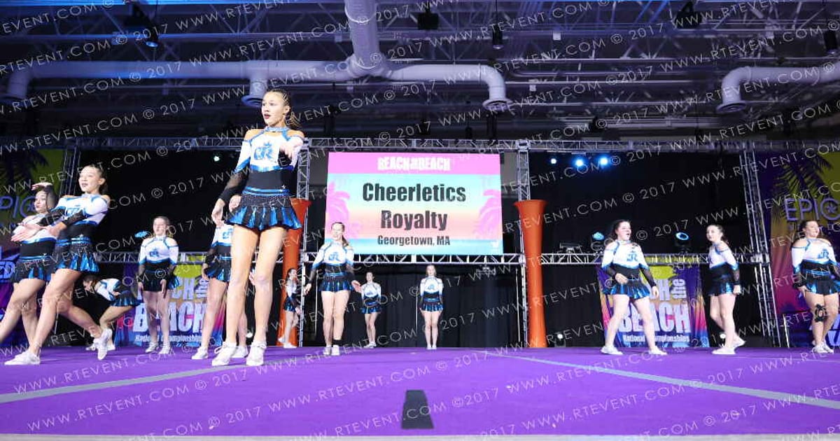 Cheerletics Royalty LEMONADE · ACDA Reach the Beach Ocean City Grand Nationals DIDII AllStar