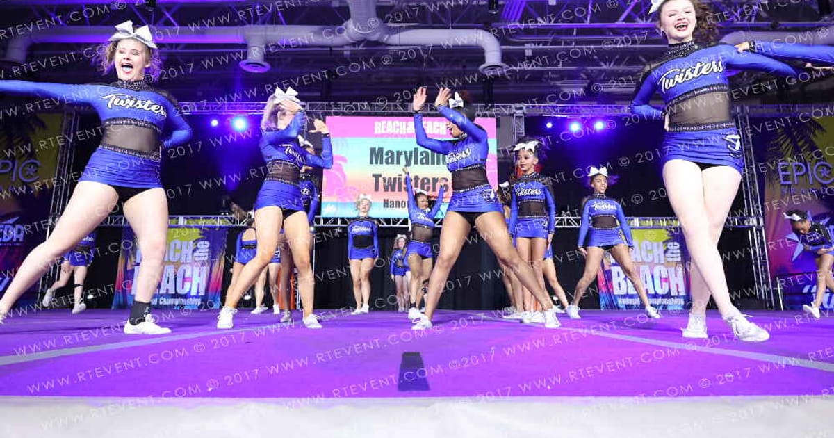 Maryland Twisters Lightning · ACDA Reach the Beach Ocean City Grand Nationals DIDII AllStar