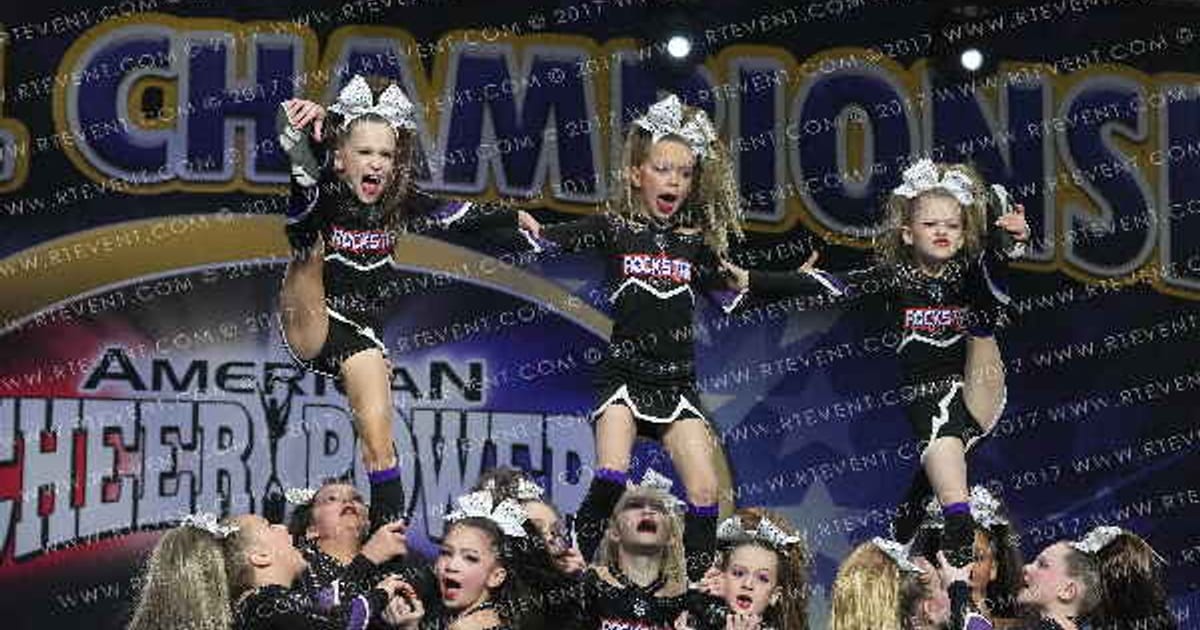 Rockstar Cheer Pittsburgh Mini Models · American Cheer Power Columbus Grand Nationals