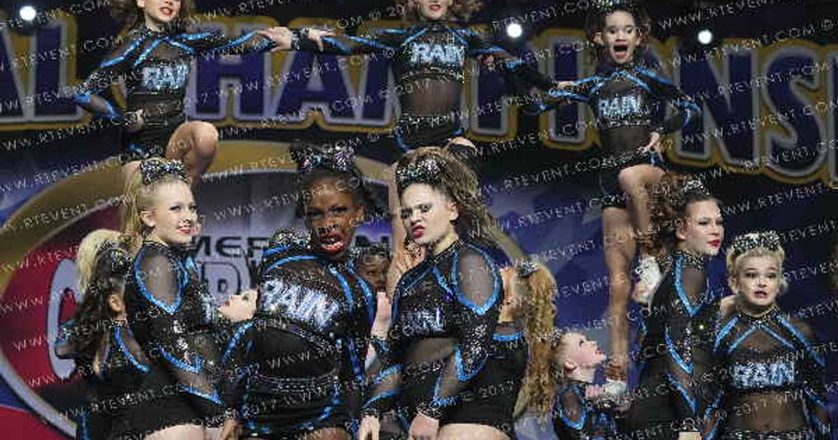 Rain Athletics Weather Girls · American Cheer Power Columbus Grand Nationals
