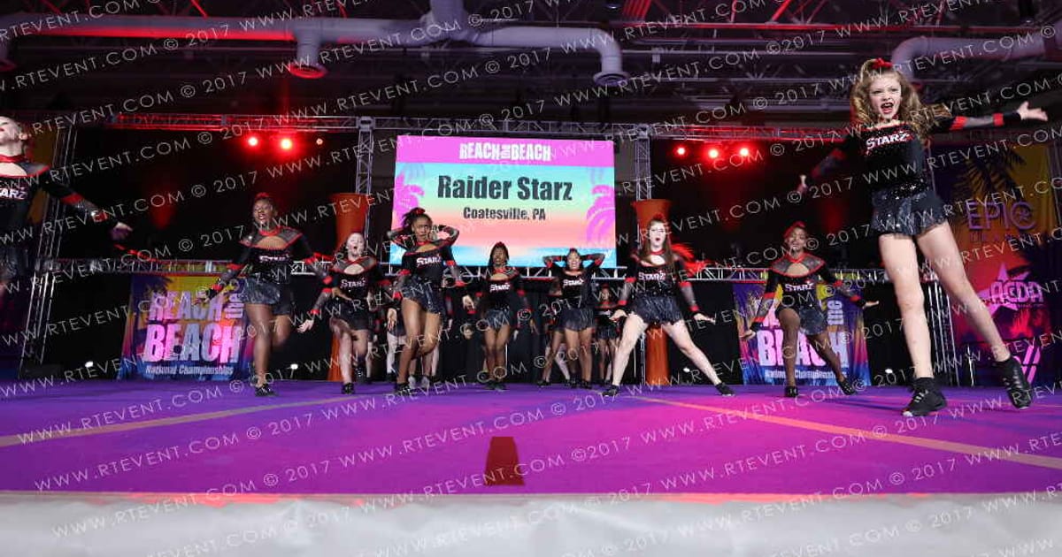 Raider Starz Black Onyx · ACDA Reach the Beach Ocean City Grand Nationals DIDII AllStar
