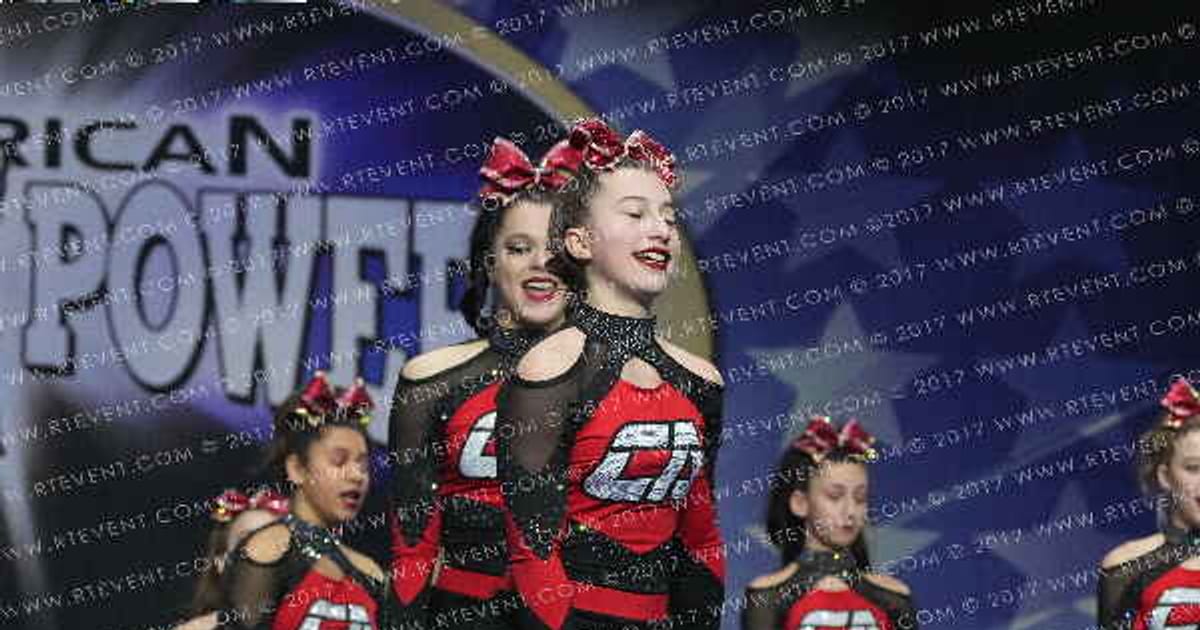 Core Athletix Red · American Cheer Power Columbus Grand Nationals