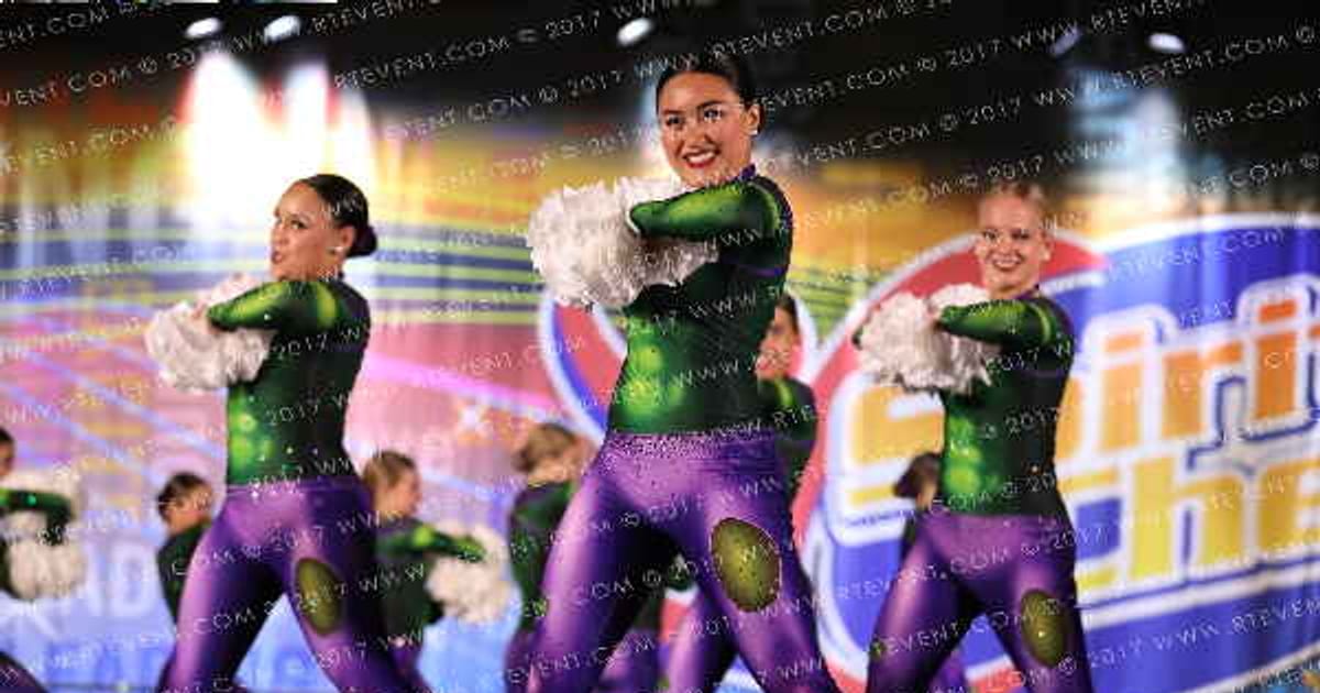 Dance Mania Senior Pom Large · All American