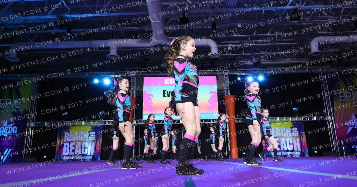 Evolution Cheer Show Stoppers · ACDA Reach the Beach Ocean City Grand Nationals DIDII AllStar