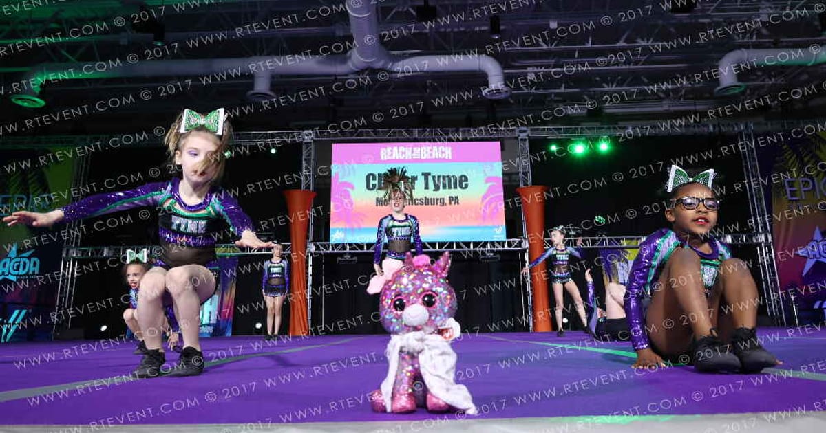 Cheer Tyme Mini Muscle · ACDA Reach the Beach Ocean City Grand Nationals DIDII AllStar