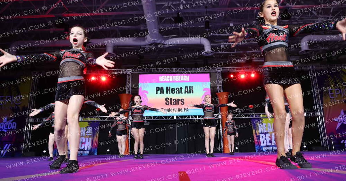 PA Heat All Stars Wildfire · ACDA Reach the Beach Ocean City Grand Nationals DIDII AllStar