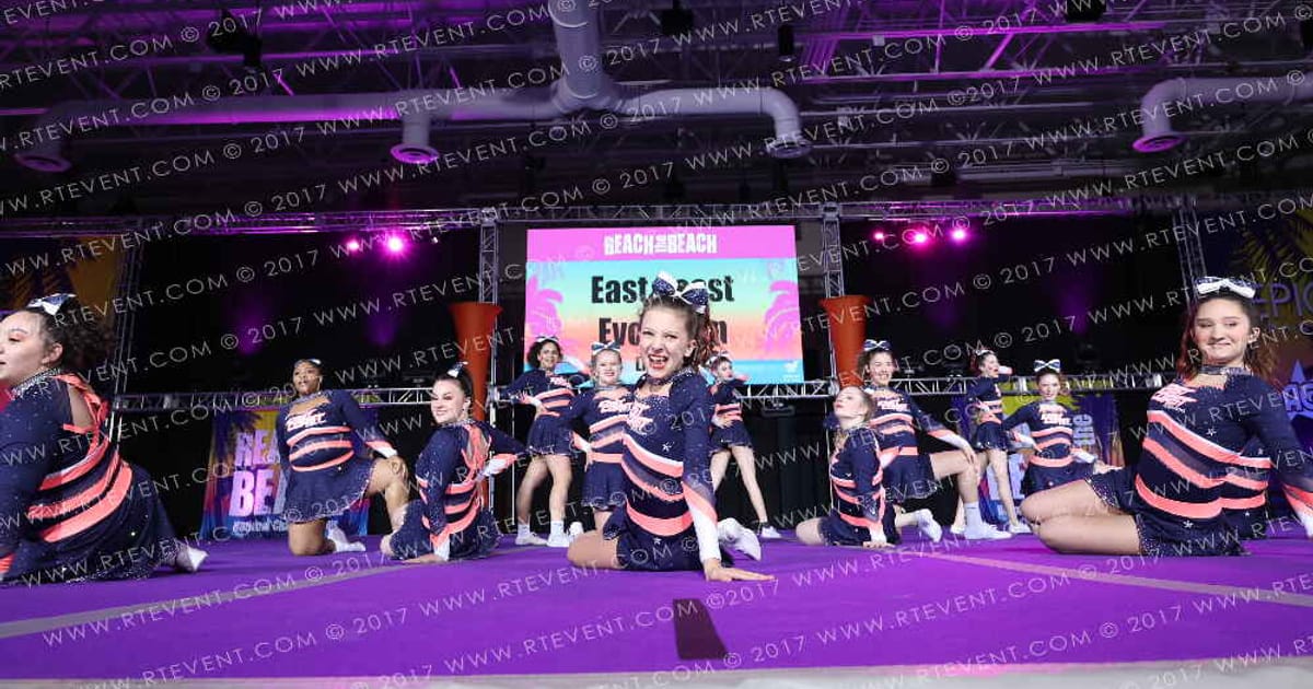 East Coast Evolution Fahrenheit · ACDA Reach the Beach Ocean City Grand Nationals DIDII AllStar