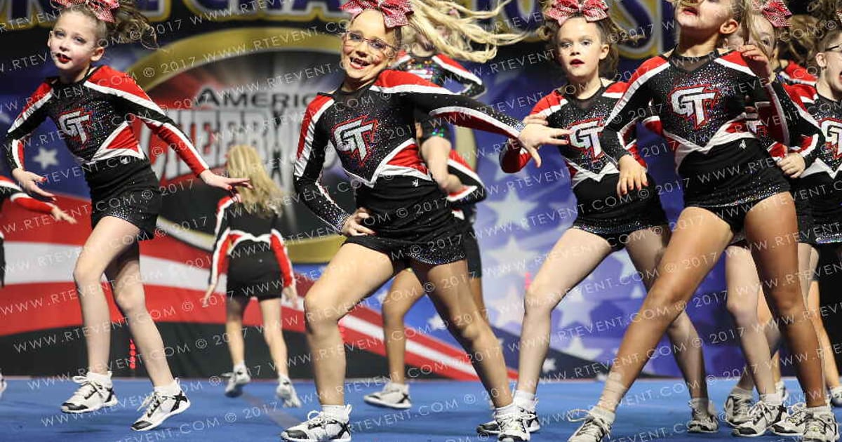 GymTyme All-Stars Lemon Drops · American Cheer Power Columbus Grand Nationals