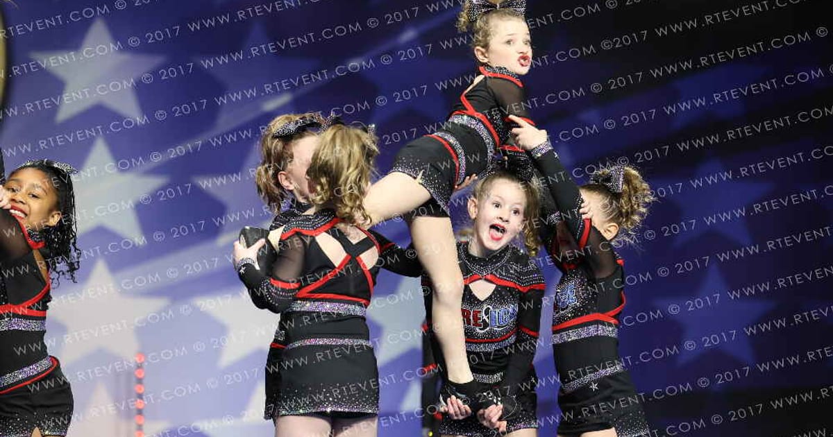 Fire and Ice Allstars Hot Tamales · American Cheer Power Columbus Grand Nationals