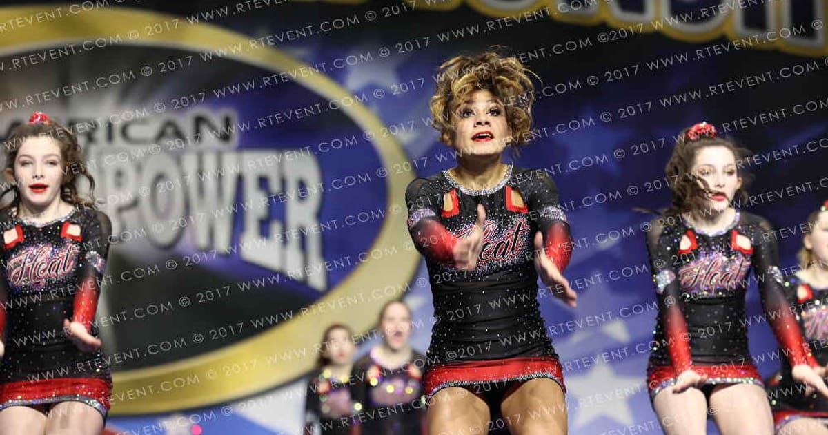 Elite Heat All-Stars Red Hot · American Cheer Power Columbus Grand Nationals