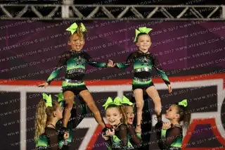 Element Elite Tumbling & Cheer Titanium Tinies
