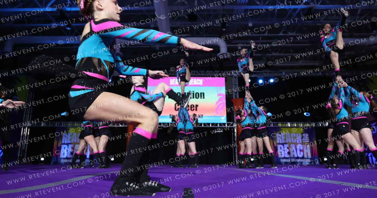Evolution Cheer VIP'S · ACDA Reach the Beach Ocean City Grand Nationals DIDII AllStar