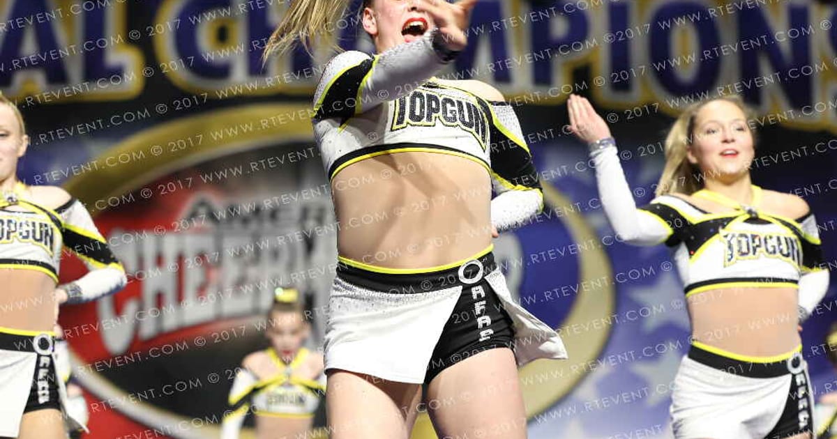 Top Gun All Stars Rubies · American Cheer Power Columbus Grand Nationals