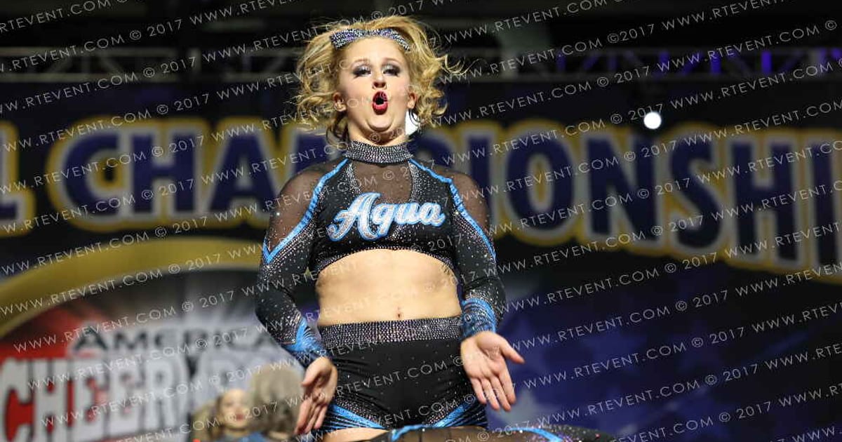 Rain Athletics Aqua · American Cheer Power Columbus Grand Nationals