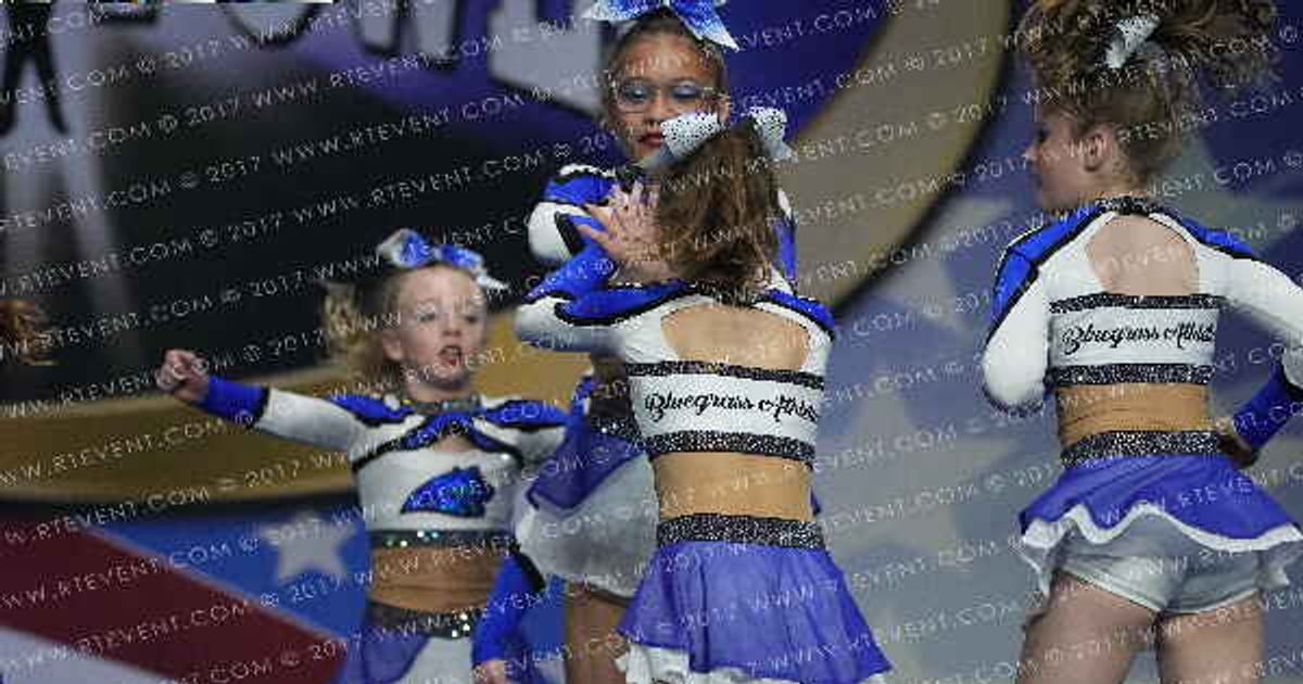 Bluegrass Athletics Black Ice · American Cheer Power Columbus Grand Nationals