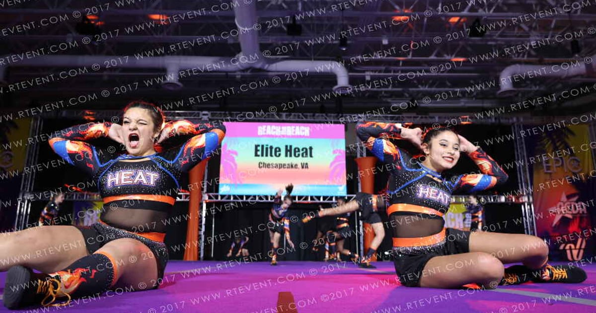 Elite Heat Vulcan · ACDA Reach the Beach Ocean City Grand Nationals DIDII AllStar