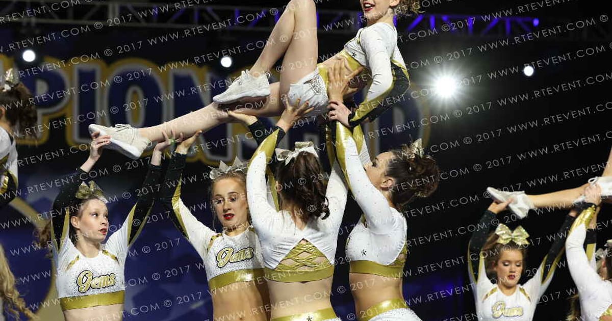 HCA Gems Crystal Halo · American Cheer Power Columbus Grand Nationals