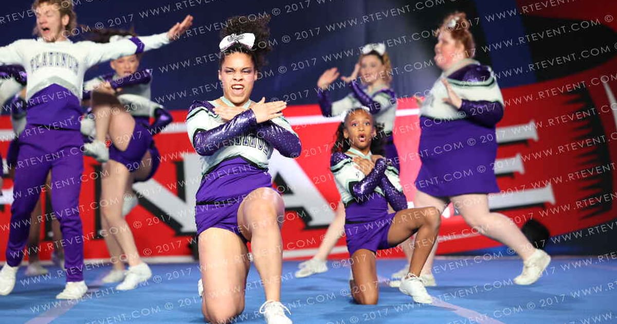 Platinum Rec Cheer Senior Storm · The Finale
