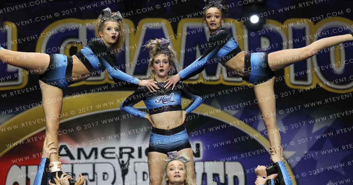 Fire and Ice Allstars Hail · American Cheer Power Columbus Grand Nationals