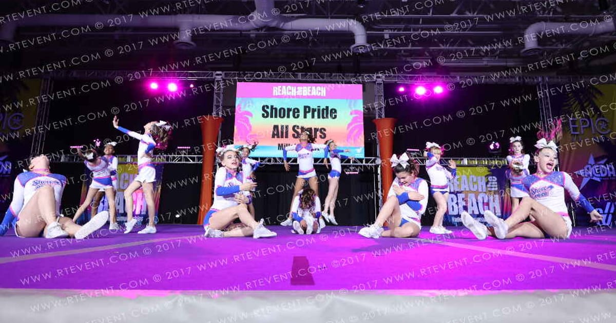 Shore Pride All Stars SHIMMER · ACDA Reach the Beach Ocean City Grand Nationals DIDII AllStar