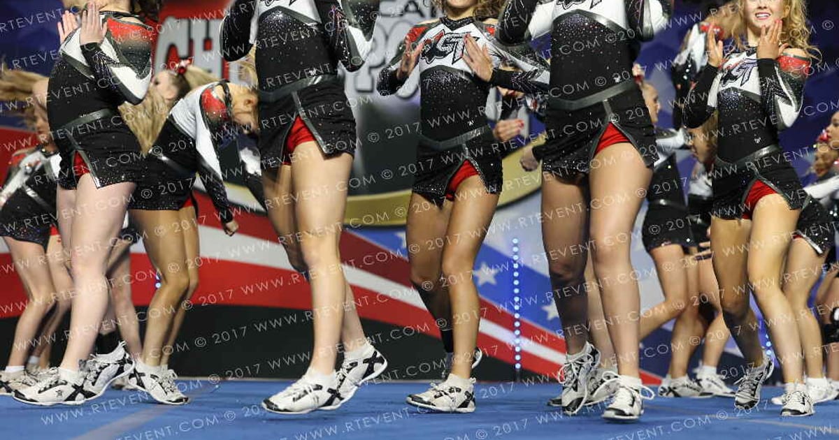 GymTyme All-Stars Blush · American Cheer Power Columbus Grand Nationals