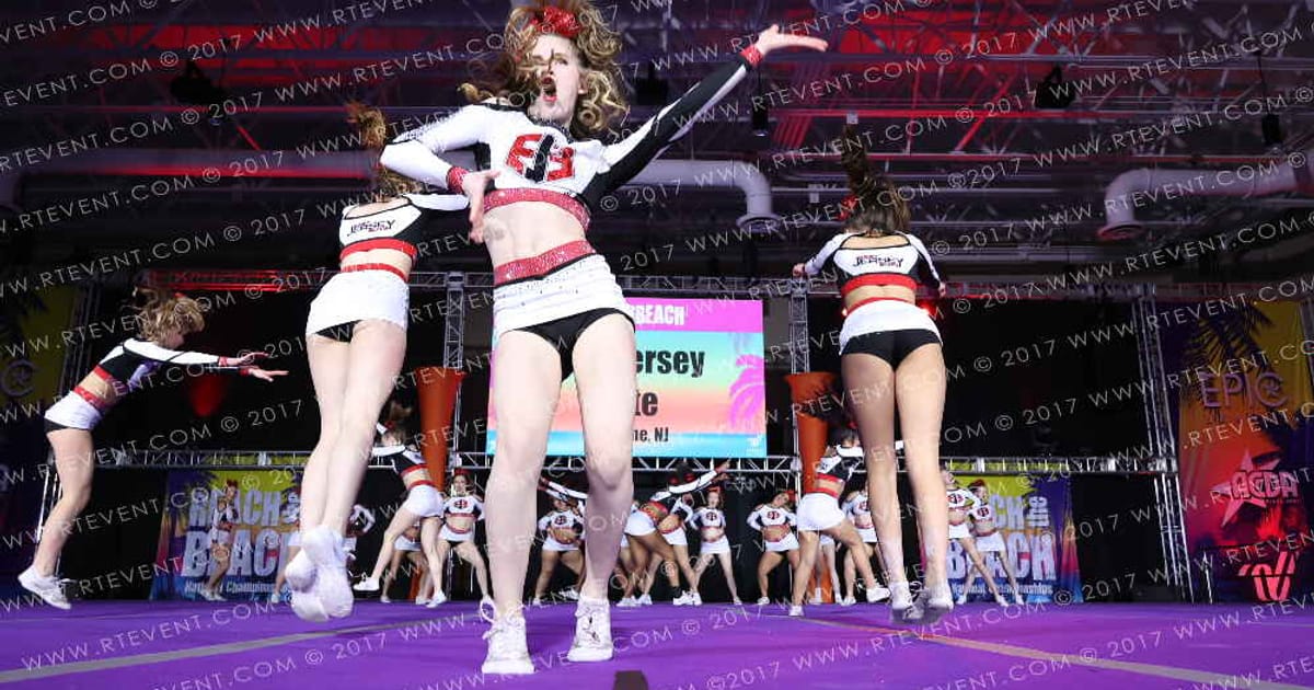 East Jersey Elite Lady Black · ACDA Reach the Beach Ocean City Grand Nationals DIDII AllStar