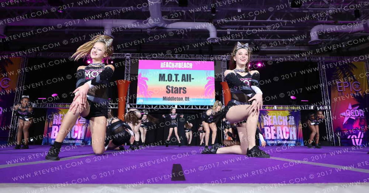 M.O.T. All-Stars Shockwave · ACDA Reach the Beach Ocean City Grand Nationals DIDII AllStar