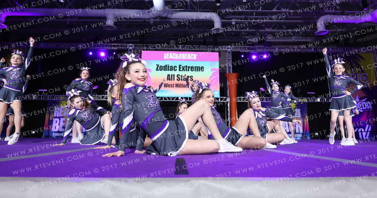 Zodiacs Extreme All Stars Taurus · ACDA Reach the Beach Ocean City Grand Nationals DIDII AllStar