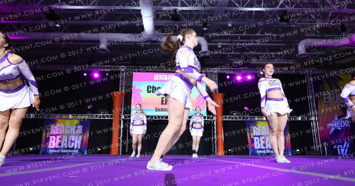 Cheer Force Elite Purple Reign · ACDA Reach the Beach Ocean City Grand Nationals DIDII AllStar