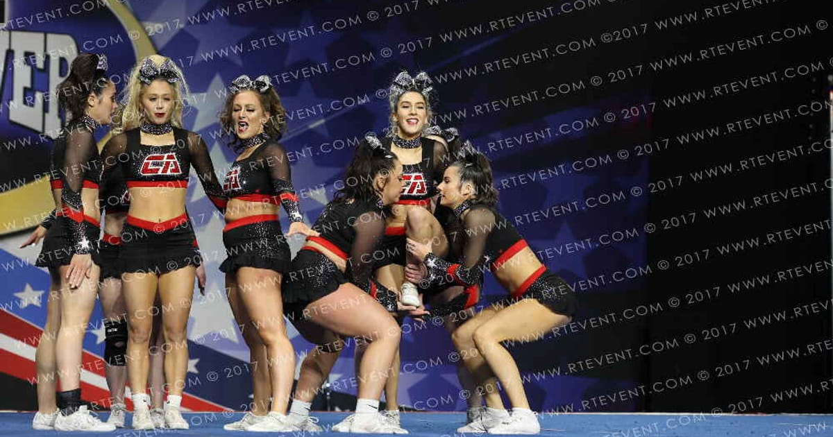 Core Athletix Black Bullets · American Cheer Power Columbus Grand Nationals
