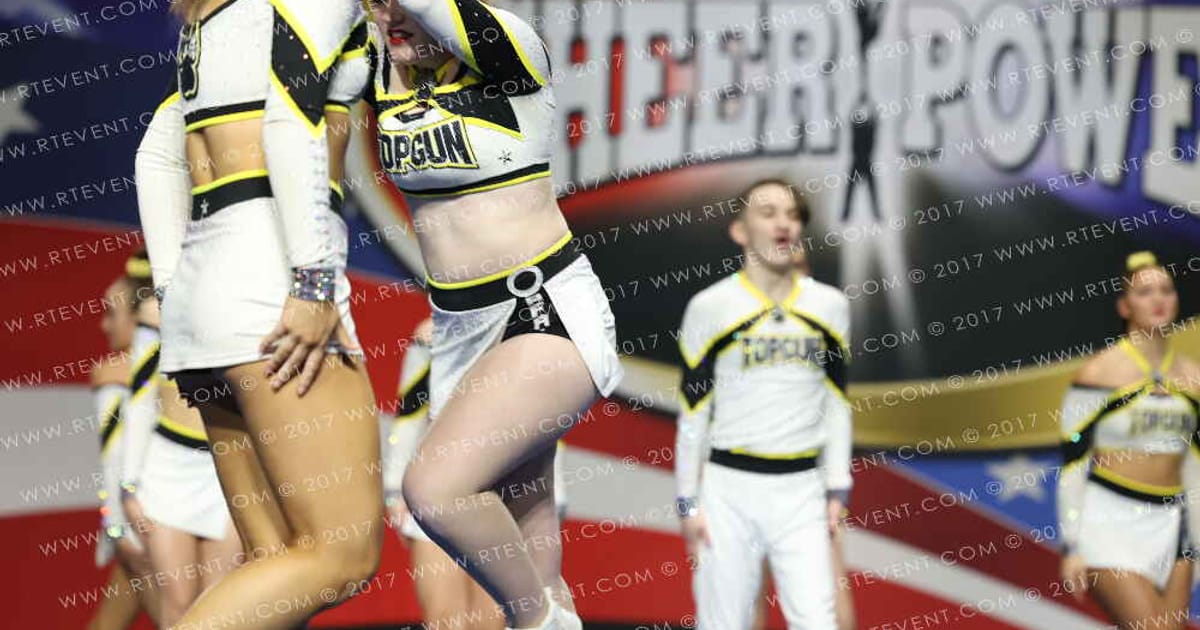 Top Gun All Stars Monarchs · American Cheer Power Columbus Grand Nationals