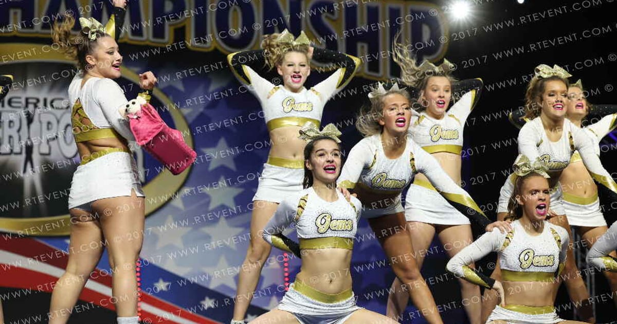 HCA Gems Legally Pink · American Cheer Power Columbus Grand Nationals