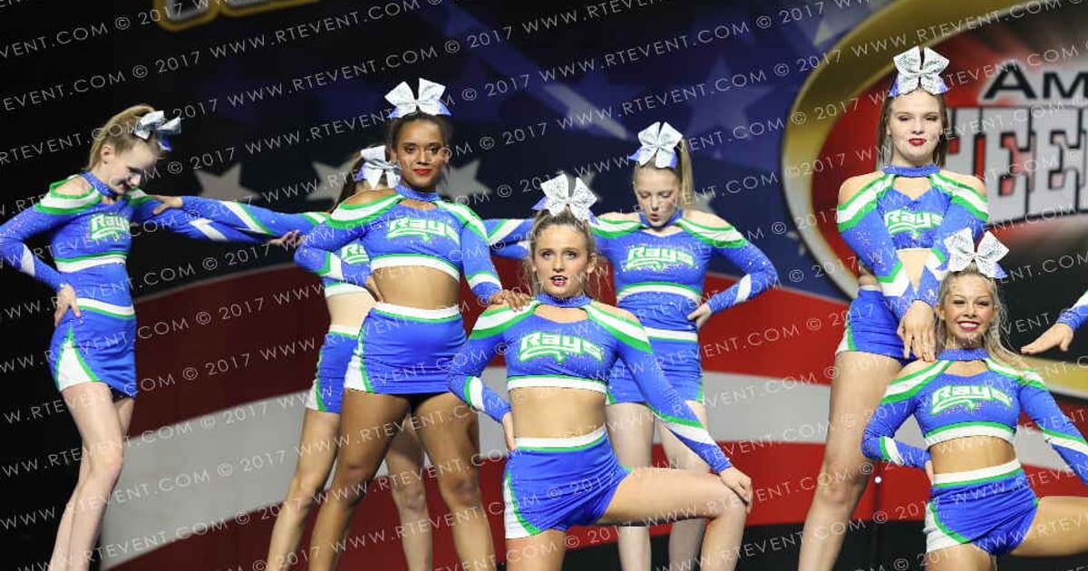The Stingray All Stars Bombshells · American Cheer Power Columbus Grand Nationals