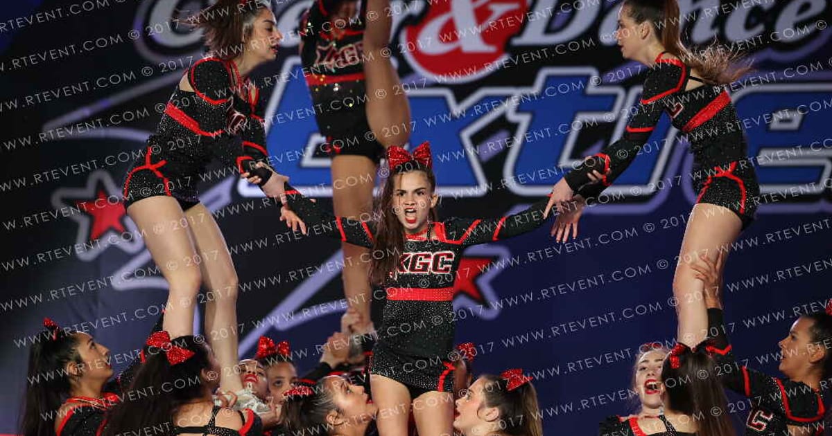 KGC Cheer Senior Black · The Finale