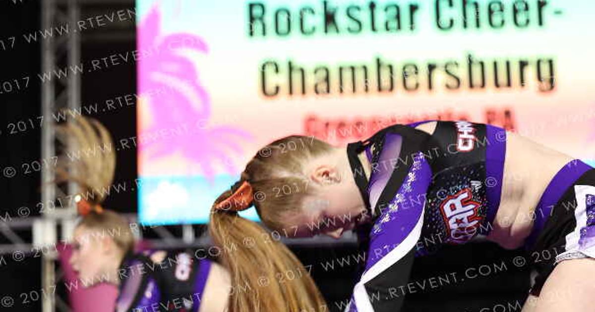 Rockstar Cheer - Chambersburg 2Unlimited · ACDA Reach the Beach Ocean City Grand Nationals DIDII AllStar