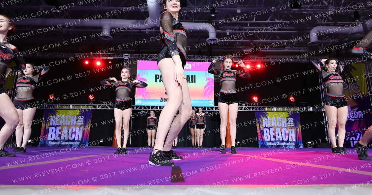 PA Heat All Stars Blackout · ACDA Reach the Beach Ocean City Grand Nationals DIDII AllStar