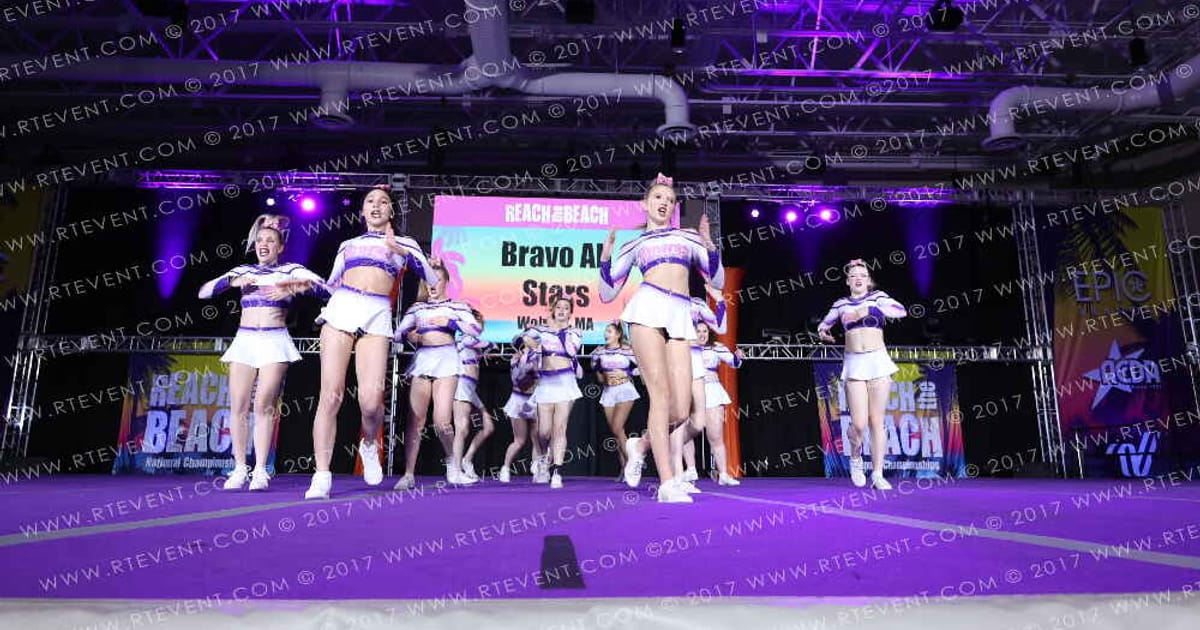Bravo All Stars Lady Legends · ACDA Reach the Beach Ocean City Grand Nationals DIDII AllStar