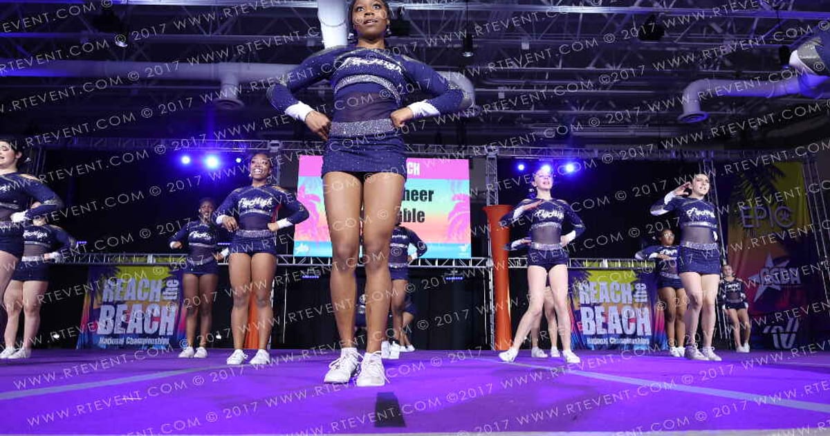 Fly High Cheer and Tumble Lady Belles · ACDA Reach the Beach Ocean City Grand Nationals DIDII AllStar