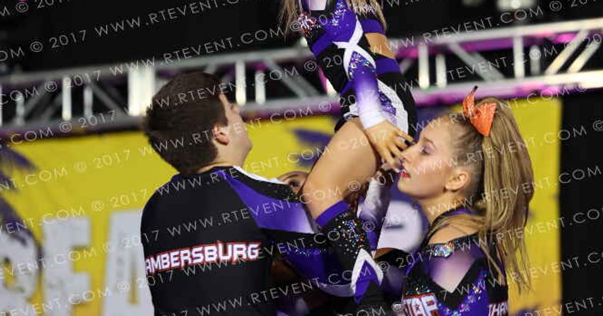 Rockstar Cheer - Chambersburg Halestorm · ACDA Reach the Beach Ocean City Grand Nationals DIDII AllStar