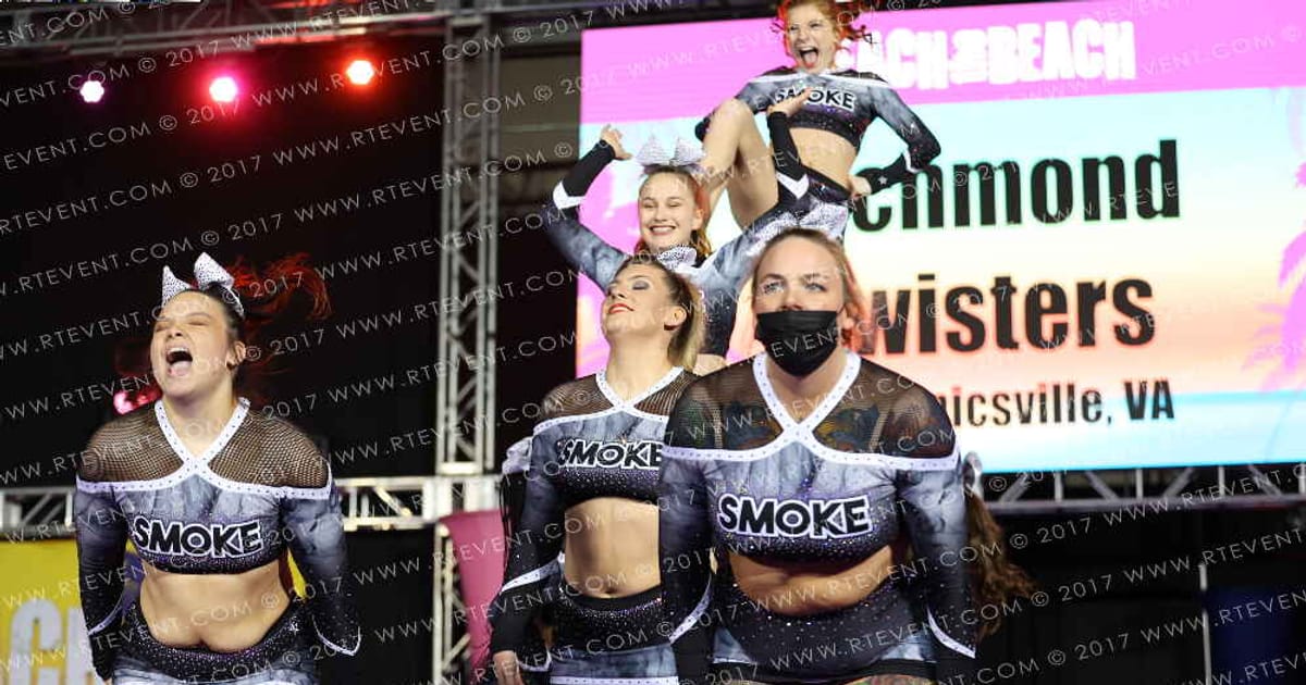 Richmond Twisters Senior Smoke · ACDA Reach the Beach Ocean City Grand Nationals DIDII AllStar