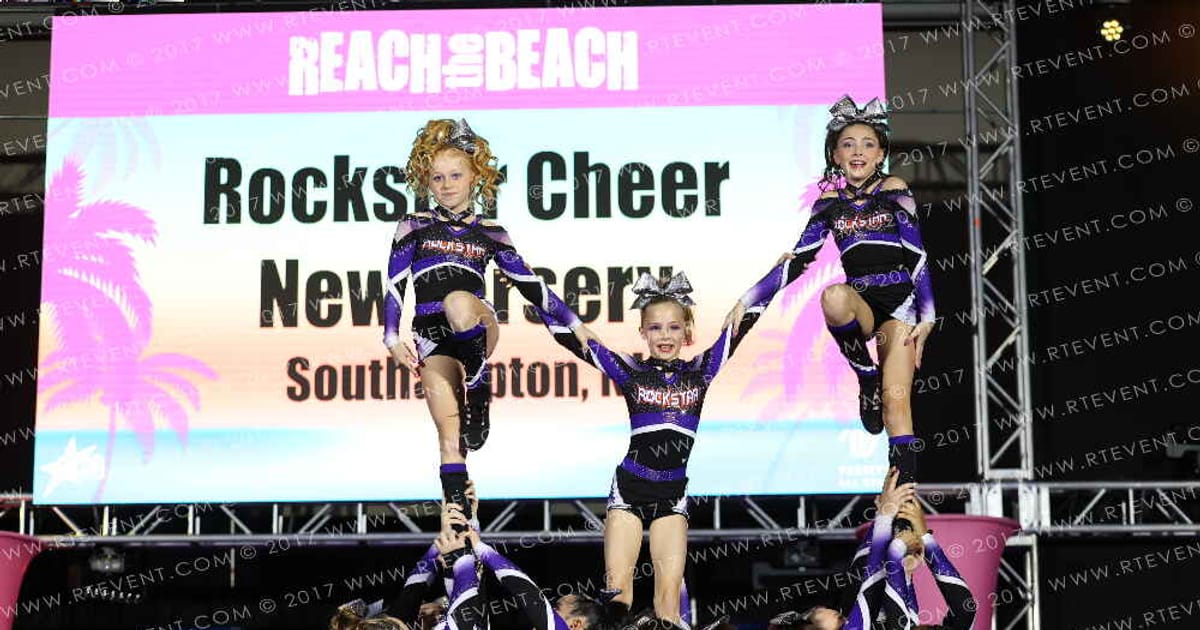 Rockstar Cheer New Jersey The Weeknd · ACDA Reach the Beach Ocean City Grand Nationals DIDII AllStar