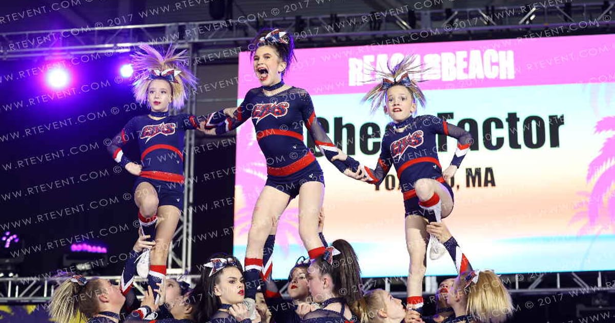 Cheer Factor Mystique · ACDA Reach the Beach Ocean City Grand Nationals DIDII AllStar